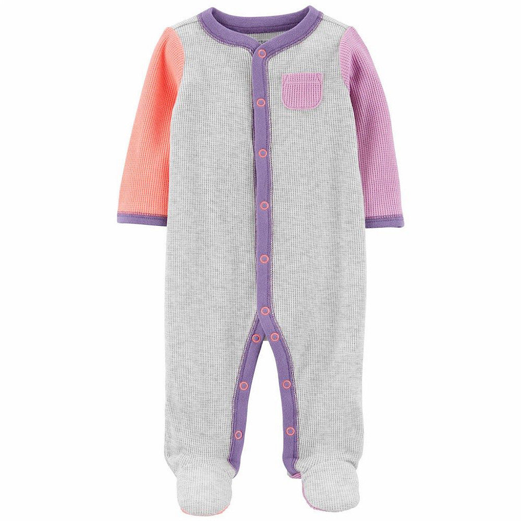 Mameluco Carter’s color block para bebito - JORHELITOS - JORHELITOS