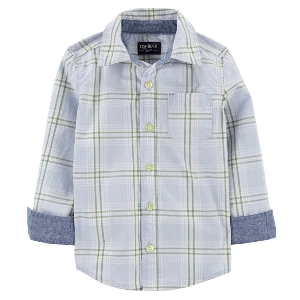 Camisa a cuadros Oshkosh para niño - JORHELITOS - JORHELITOS