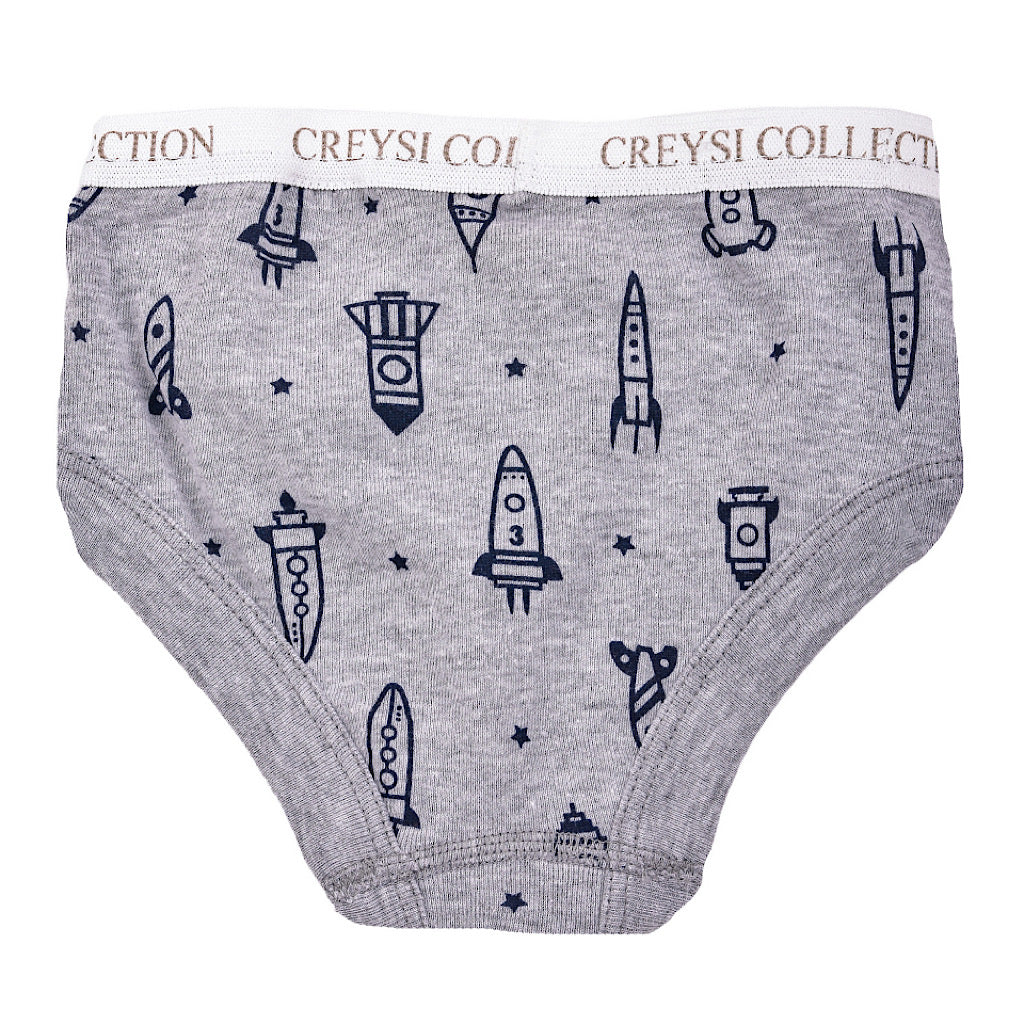 Trusa Baby Creysi gris cohete para niño - JORHELITOS - JORHELITOS