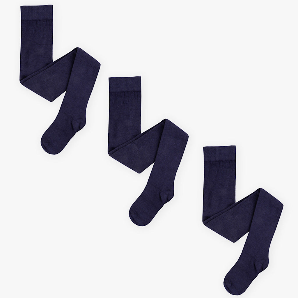 Set de 3 mallas Baby Creysi azul marino para niña - JORHELITOS - JORHELITOS