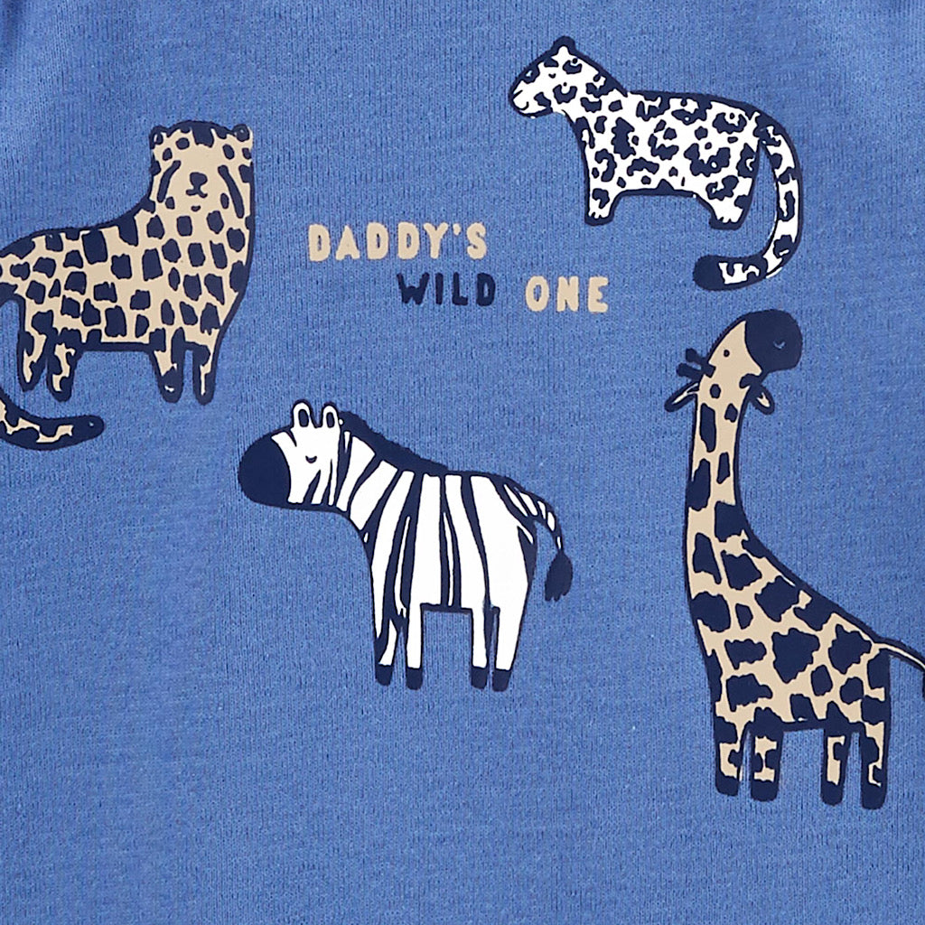 Set de 5 pañaleros Carter’s daddy’s wild one para bebito - JORHELITOS - JORHELITOS