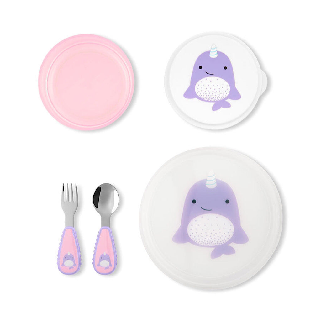 Set de vajilla Skip Hop de narval - JORHELITOS - JORHELITOS