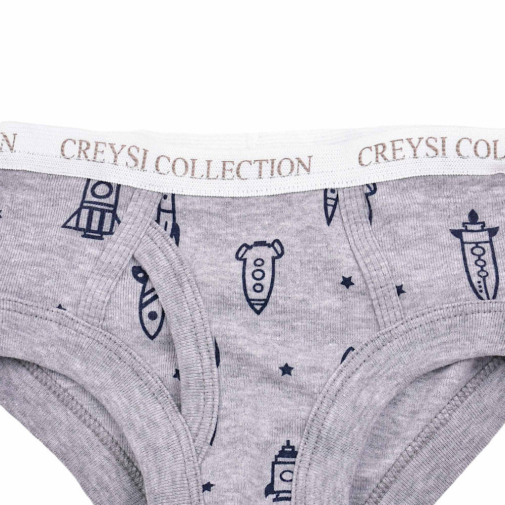 Trusa Baby Creysi gris cohete para niño - JORHELITOS - JORHELITOS