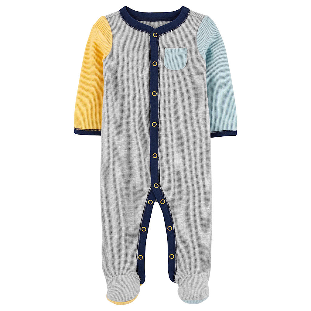 Mameluco Carter’s color block para bebito - JORHELITOS - JORHELITOS