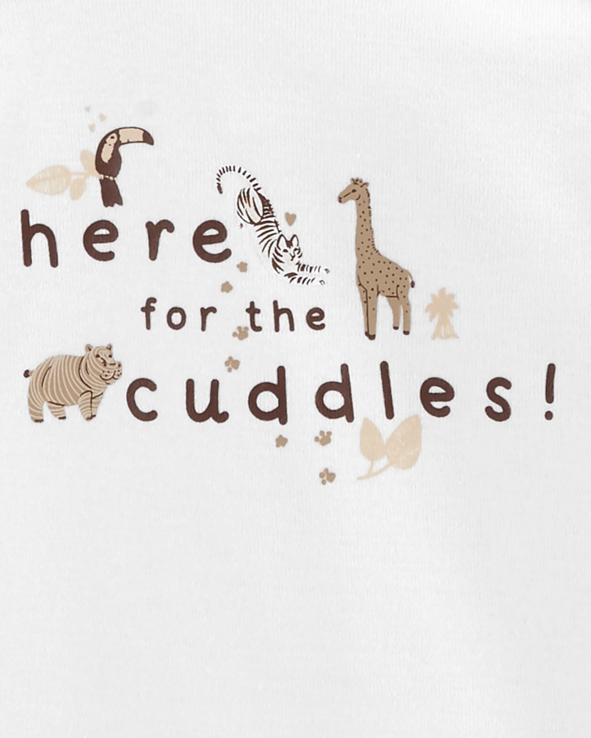 Set de 5 pañaleros Carter’s here for the cuddles para bebito - JORHELITOS - JORHELITOS