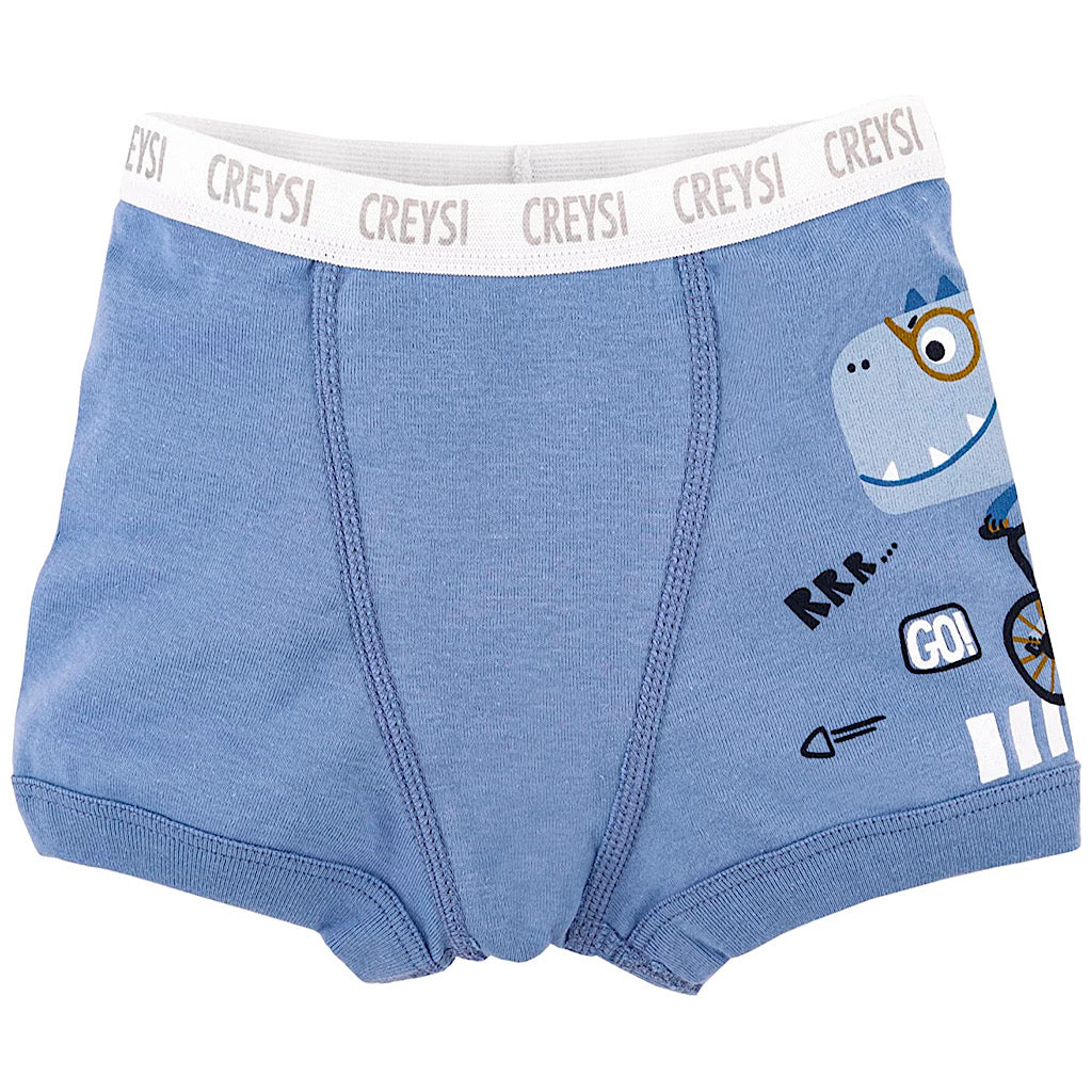 Boxer Baby Creysi azul dinosaurio para niño - JORHELITOS - JORHELITOS