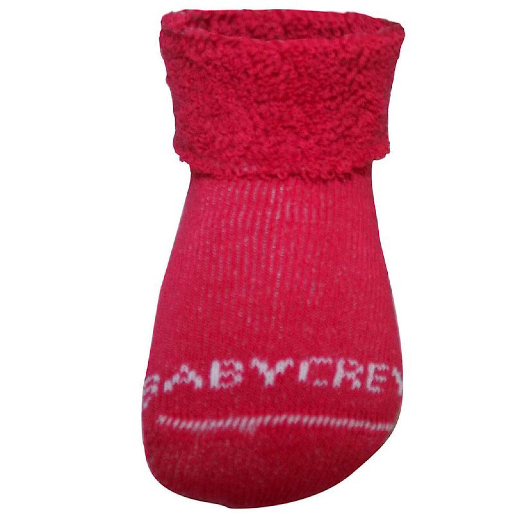 Tobilleras Baby Creysi color rojo para bebito - JORHELITOS - JORHELITOS