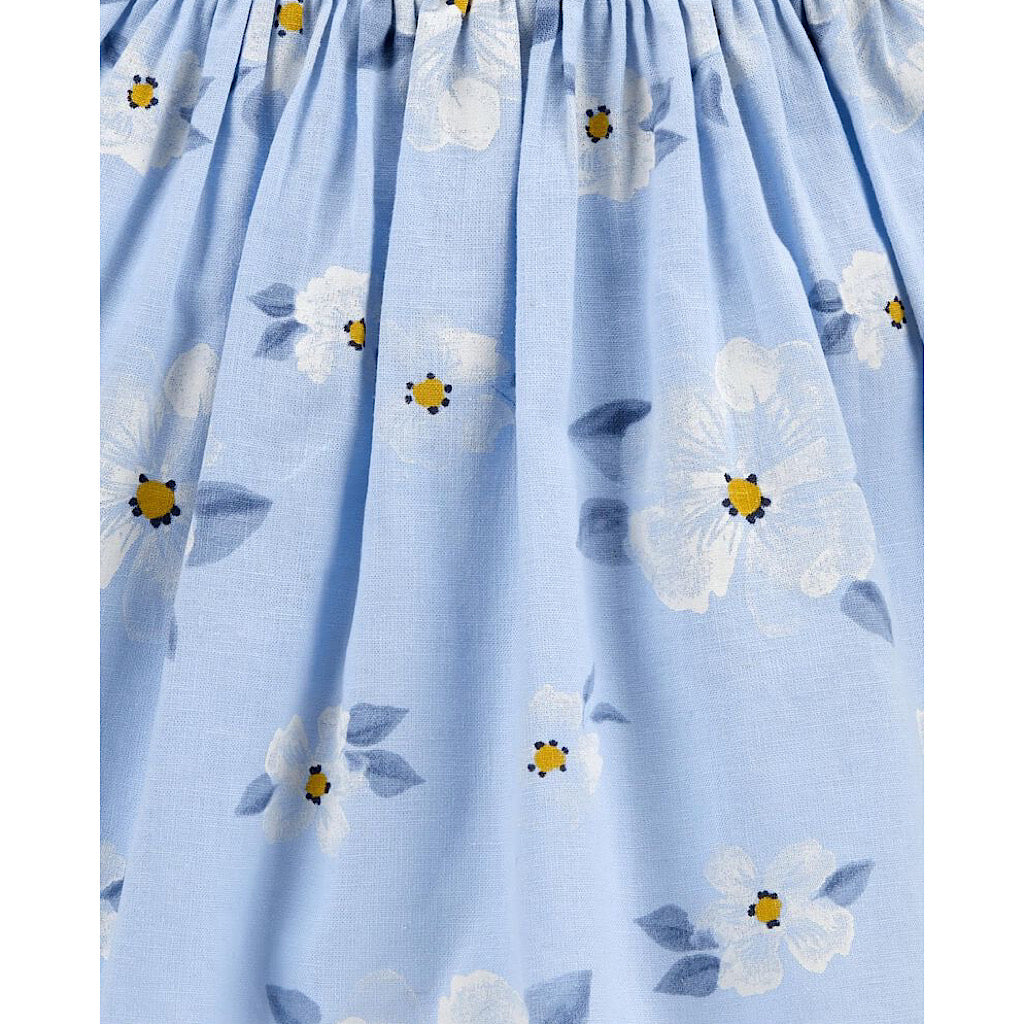 Vestido Carter’s azul floral para niña preescolar - JORHELITOS - JORHELITOS