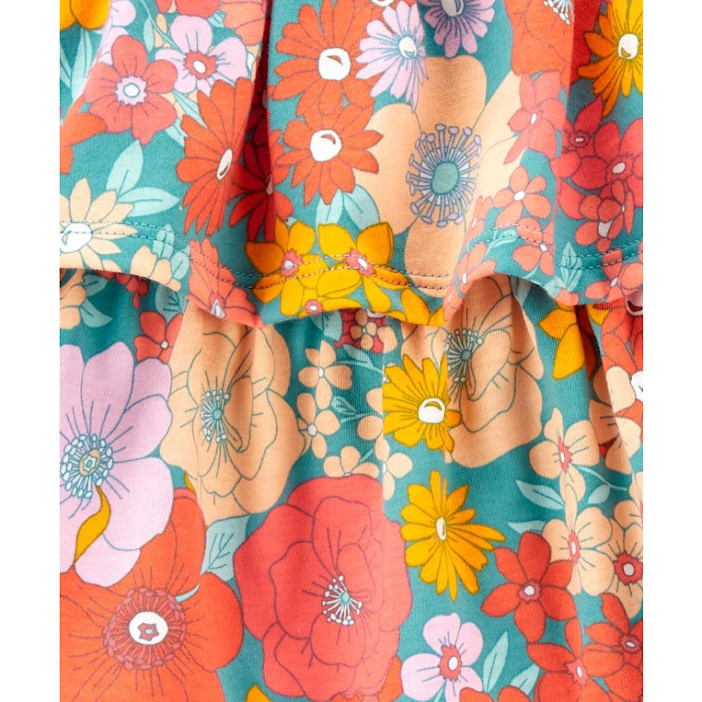 Set de 3 piezas diseño floral para bebita - JORHELITOS - JORHELITOS