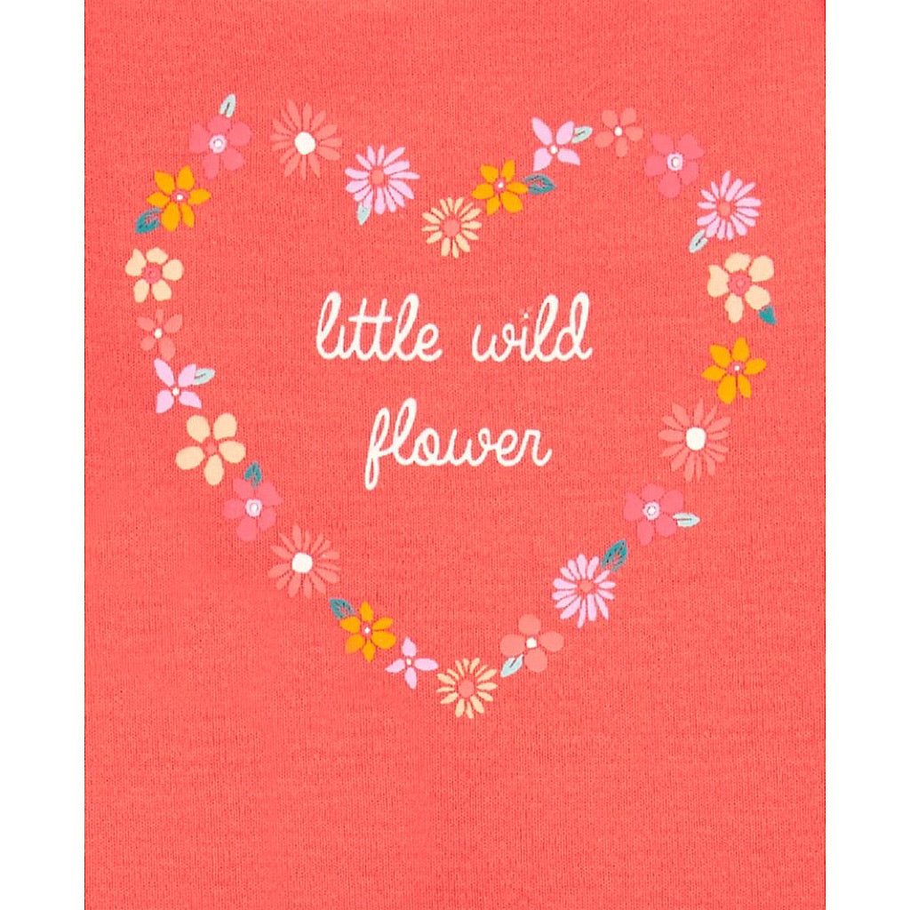 Set de 3 piezas diseño floral para bebita - JORHELITOS - JORHELITOS