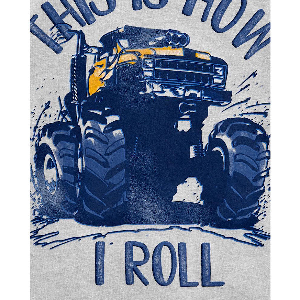 Playera Oshkosh sin mangas gris niño preescolar - JORHELITOS - JORHELITOS