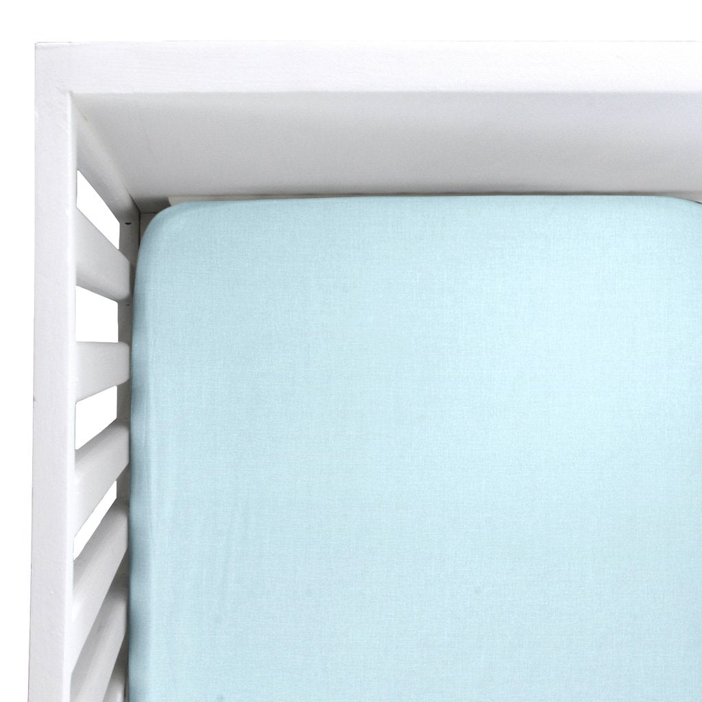 Sabana Nap azul claro y rosa para cuna - JORHELITOS - JORHELITOS