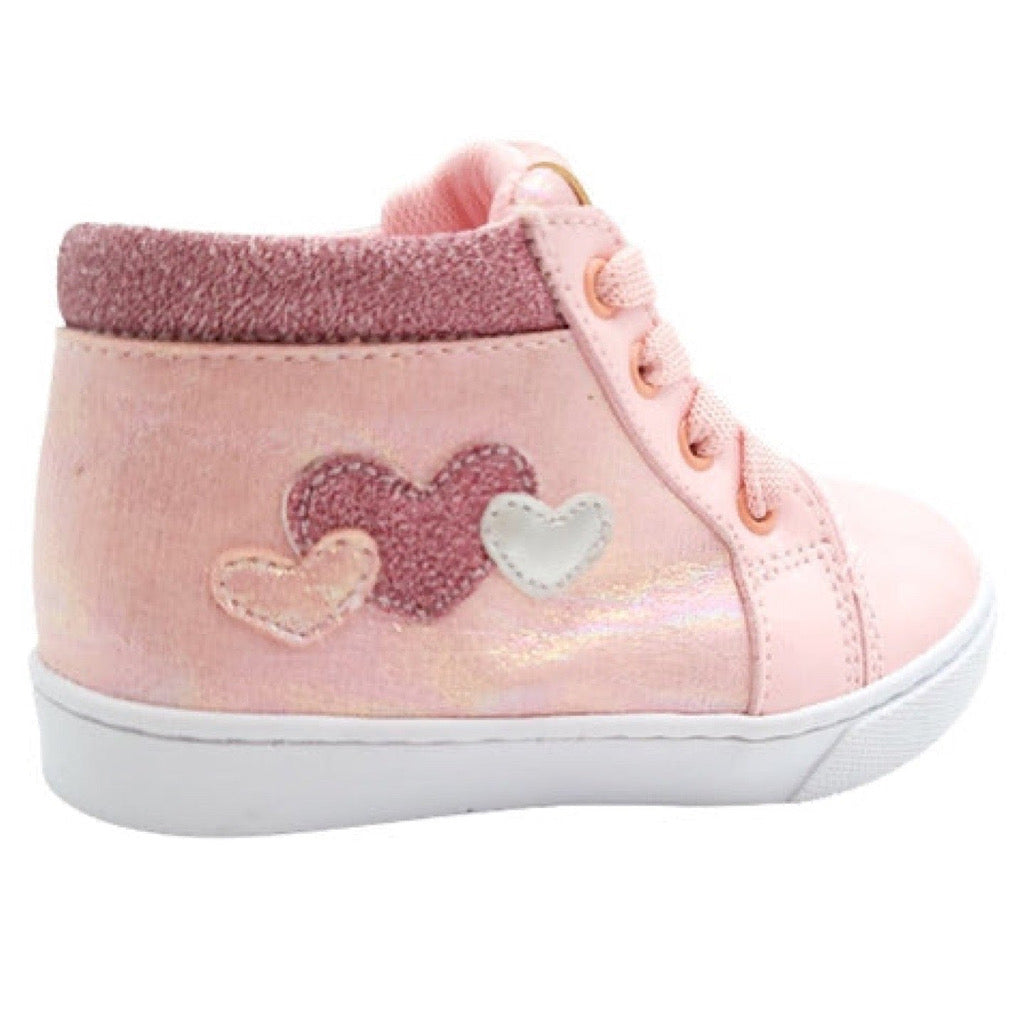 Tenis Bubble Gummers Katya rosa de corazones - JORHELITOS - JORHELITOS