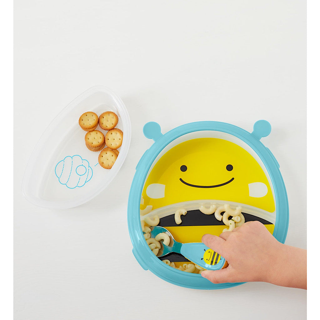Plato y tazón Skip Hop abeja - JORHELITOS - JORHELITOS