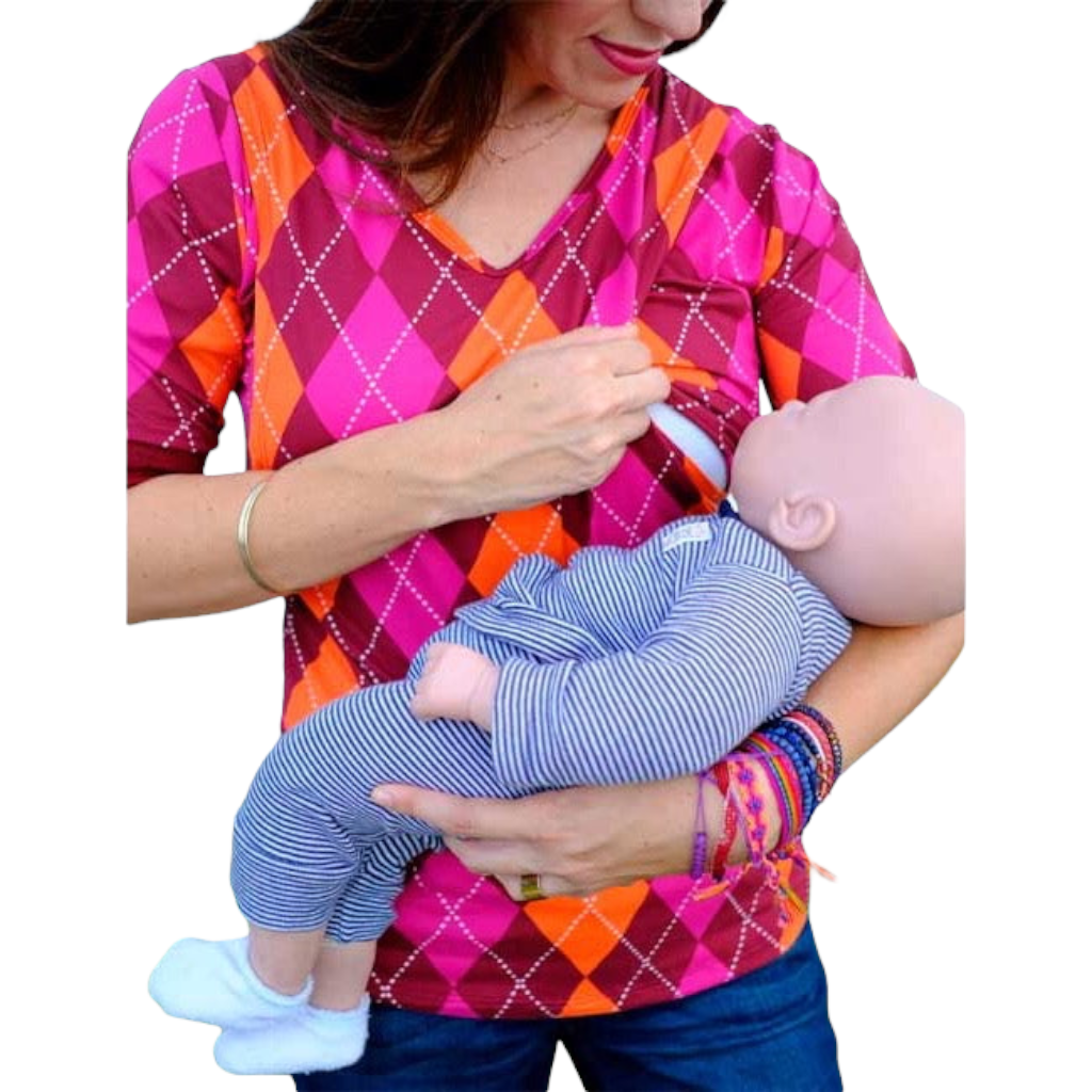 Blusa para lactancia y embarazo Julieta - JORHELITOS - JORHELITOS