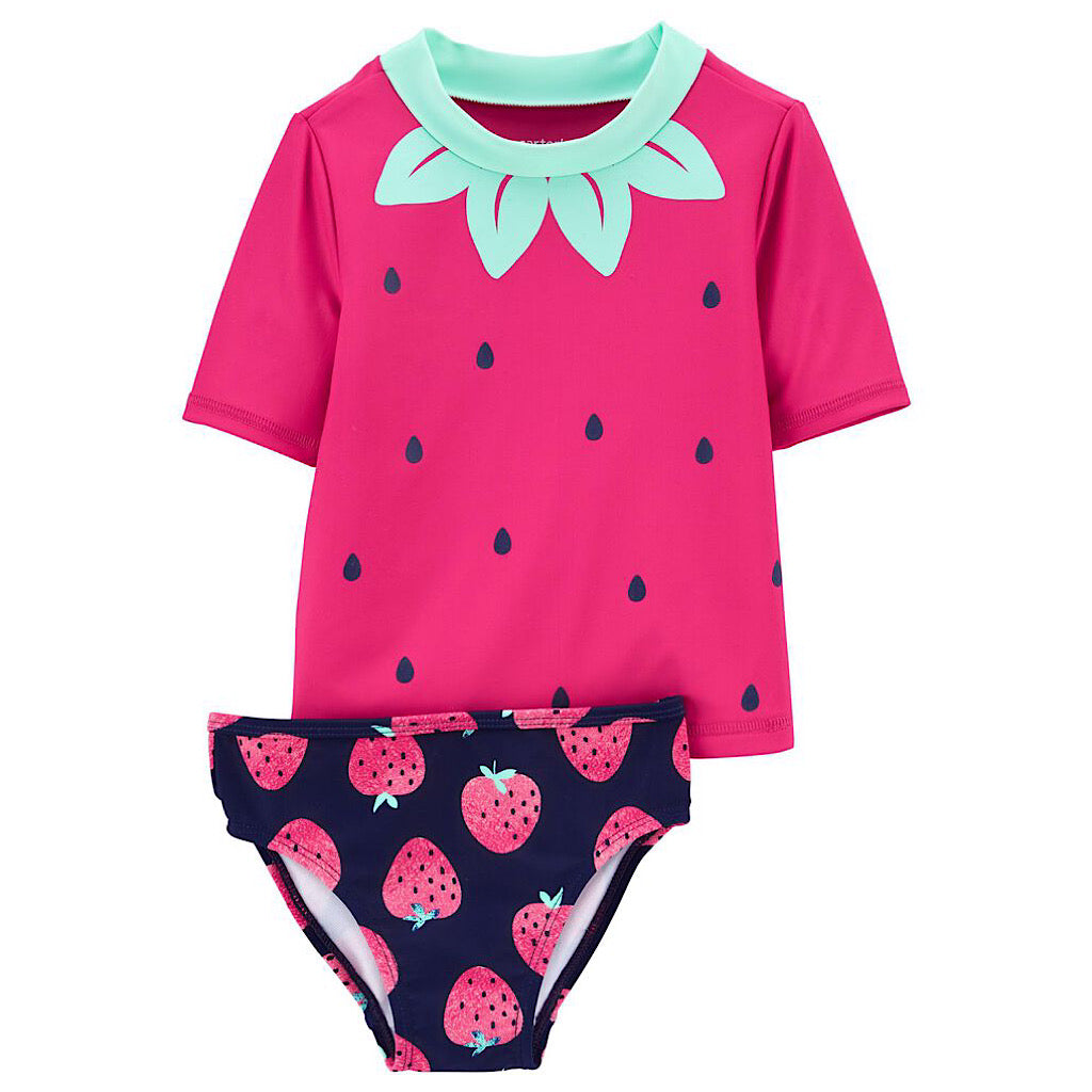 Traje de baño Carter’s 2 piezas fresitas - JORHELITOS - JORHELITOS