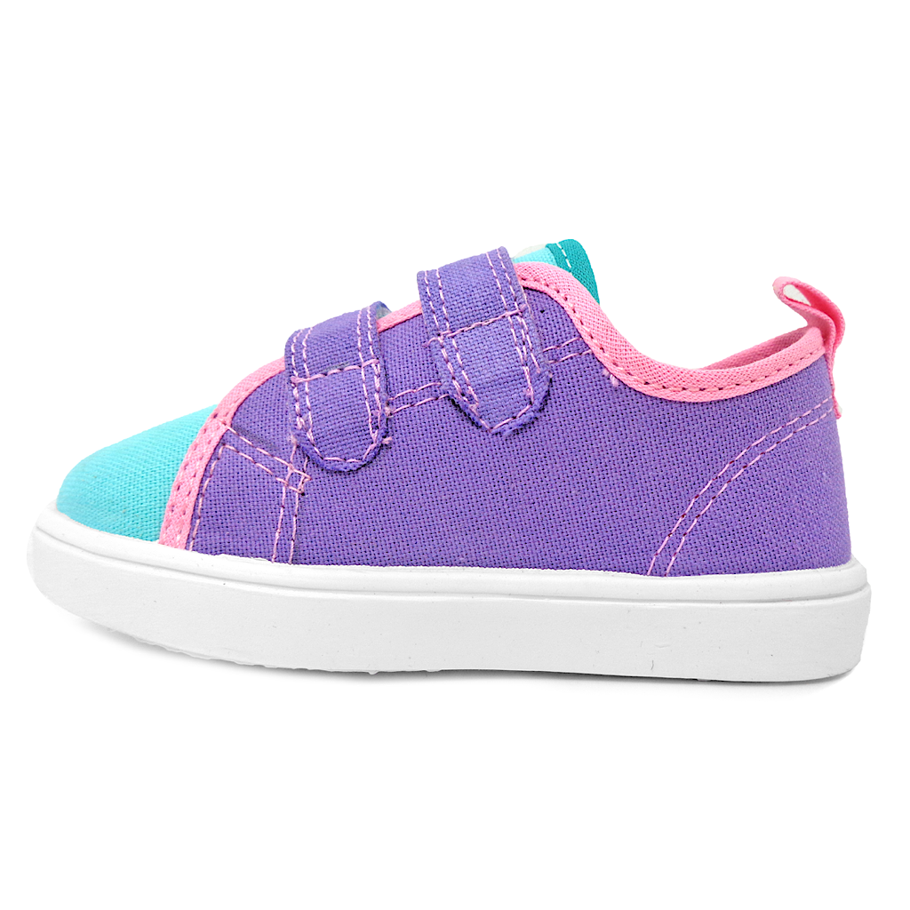 Tenis Bubble Gummers Macky lila menta para niña - JORHELITOS - JORHELITOS