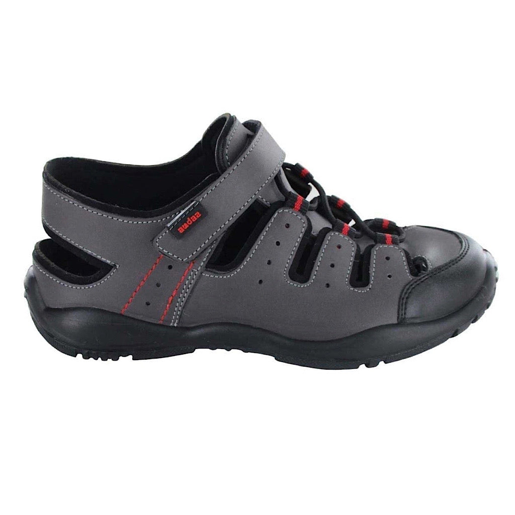 Huarache gris para niño Audaz - JORHELITOS - JORHELITOS