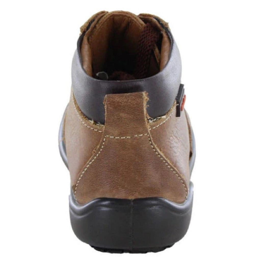 Botín de agujetas color cafe para niño Audaz - JORHELITOS - JORHELITOS