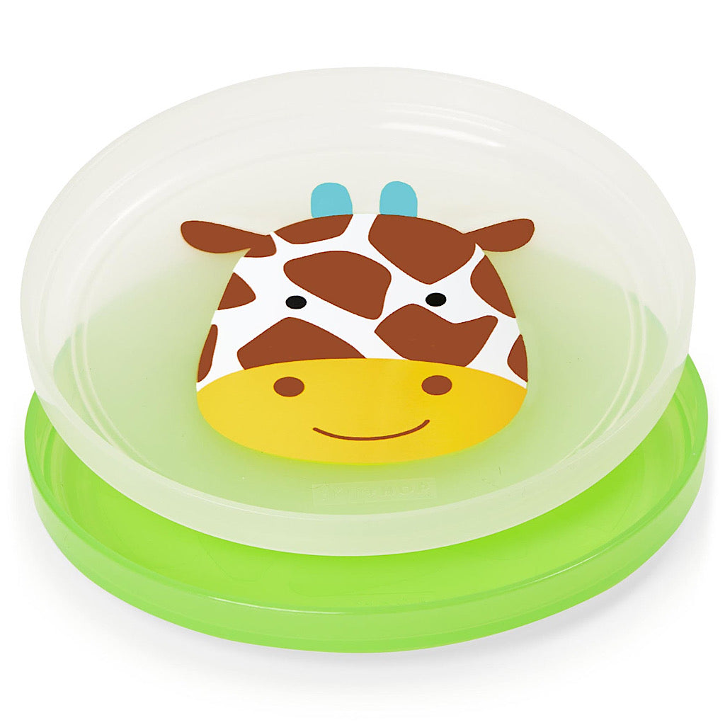 Set platos Skip Hop antideslizantes jirafa - JORHELITOS - JORHELITOS