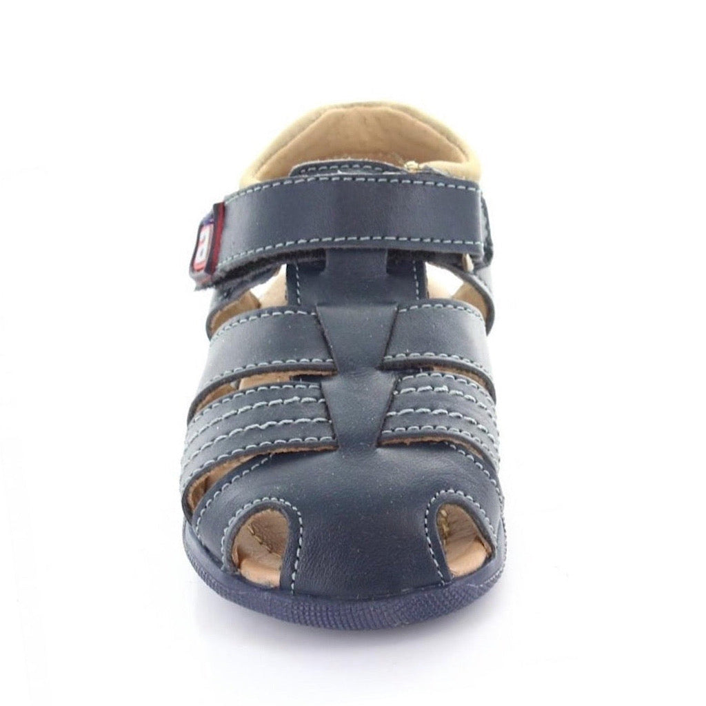 Huarache color azul marino para bebito Audaz - JORHELITOS - JORHELITOS