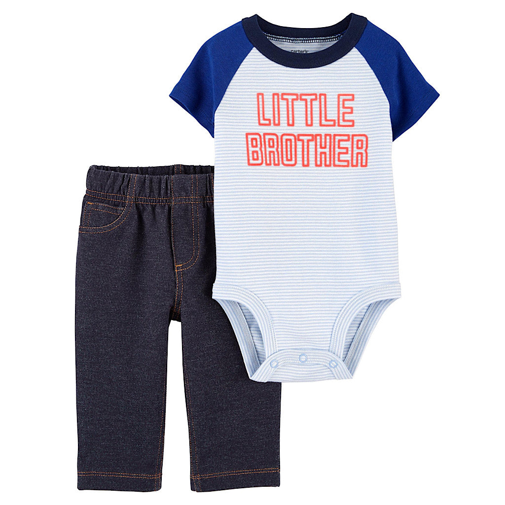 Set Carter’s 2 piezas little brother niño - JORHELITOS - JORHELITOS