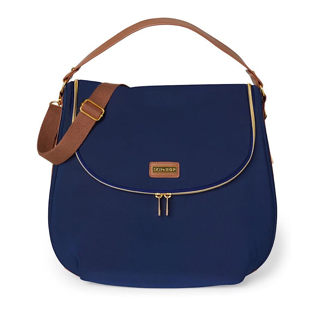 Bolso pañalera Skip Hop curve azul - JORHELITOS - JORHELITOS