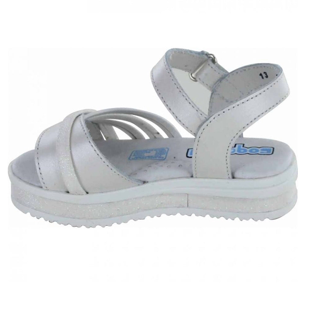 Sandalia blanca con velcro niña Coqueta - JORHELITOS - JORHELITOS