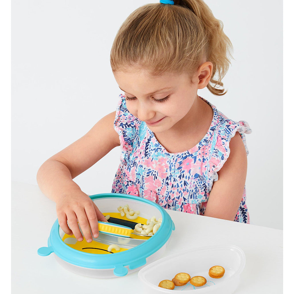 Plato y tazón Skip Hop abeja - JORHELITOS - JORHELITOS