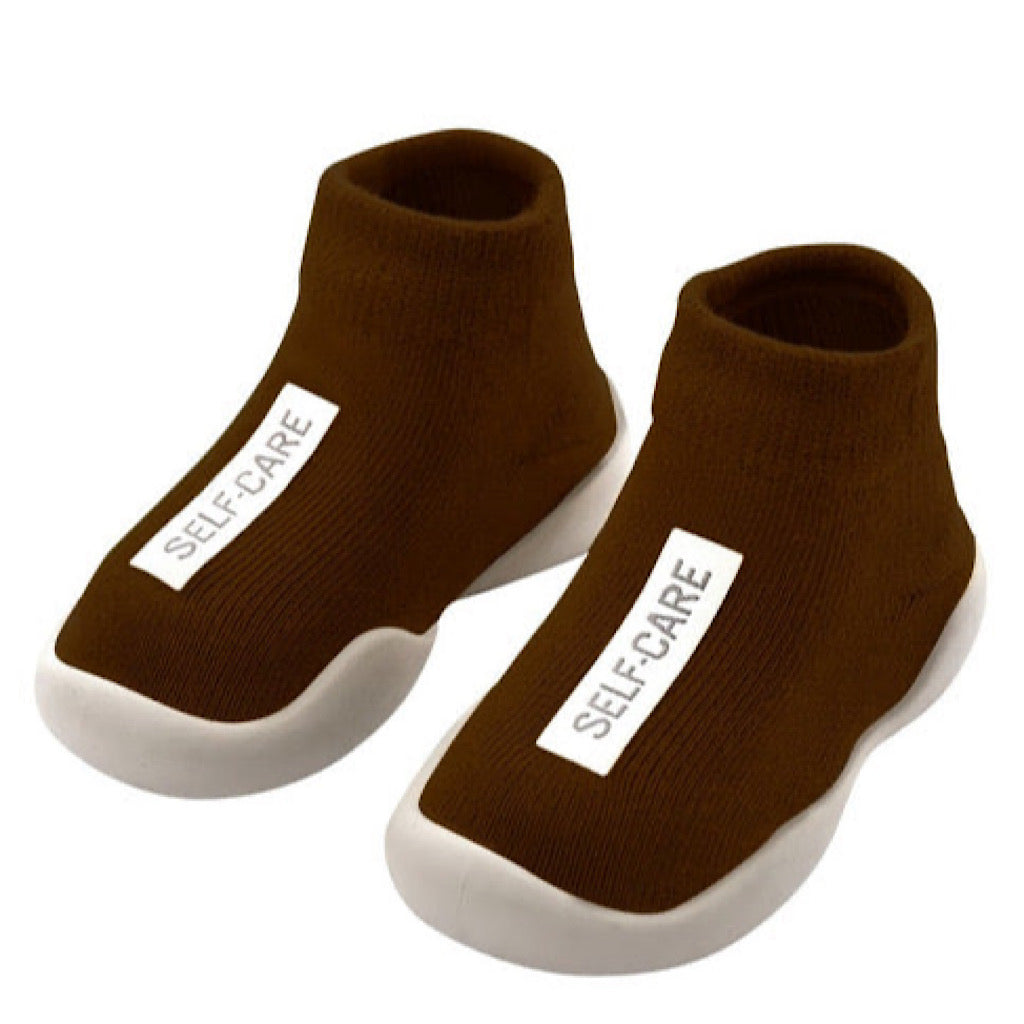 Zapato calcetín antideslizante color kaki - JORHELITOS - JORHELITOS