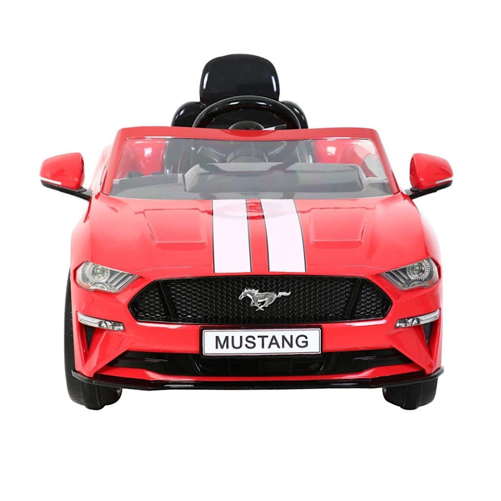 Auto eléctrico Prinsel mustang color rojo - JORHELITOS - JORHELITOS