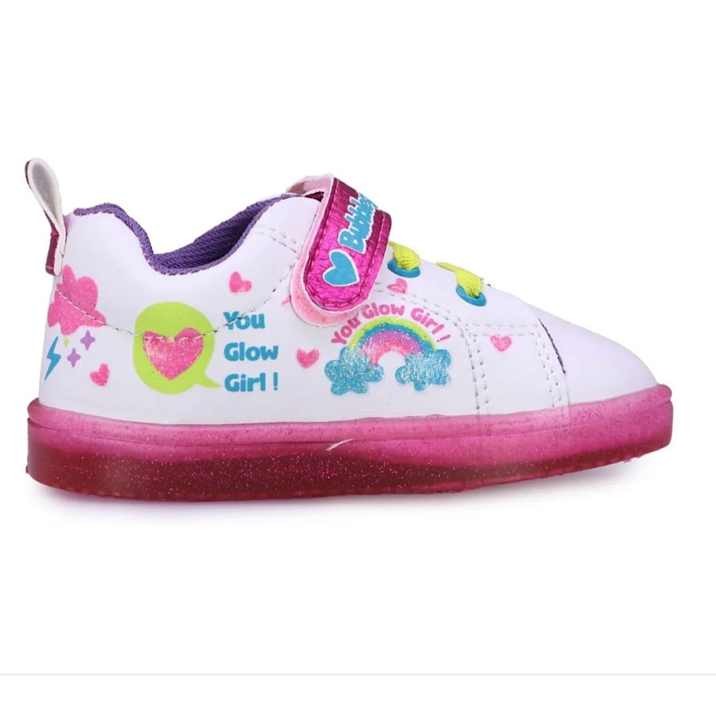 Tenis Bubble Gummers con luces Nicole lll fiusha - JORHELITOS - JORHELITOS