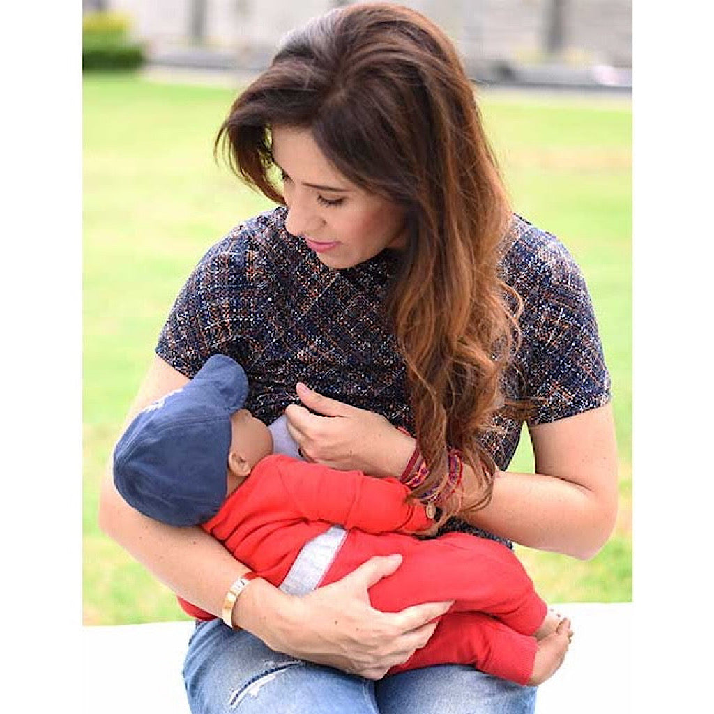 Blusa para lactancia y embarazo Alicia - JORHELITOS - JORHELITOS