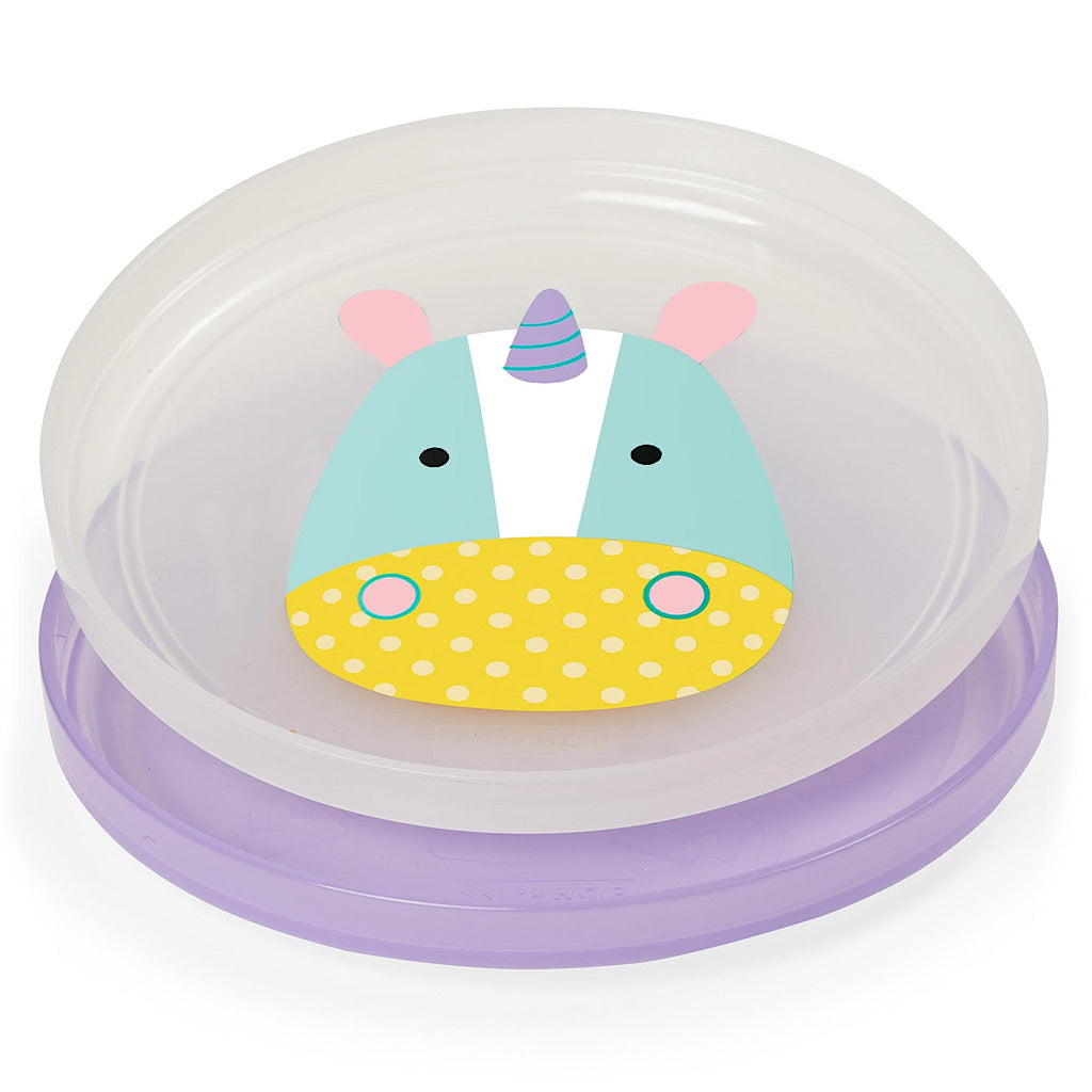 Set platos Skip Hop antideslizantes unicornio - JORHELITOS - JORHELITOS