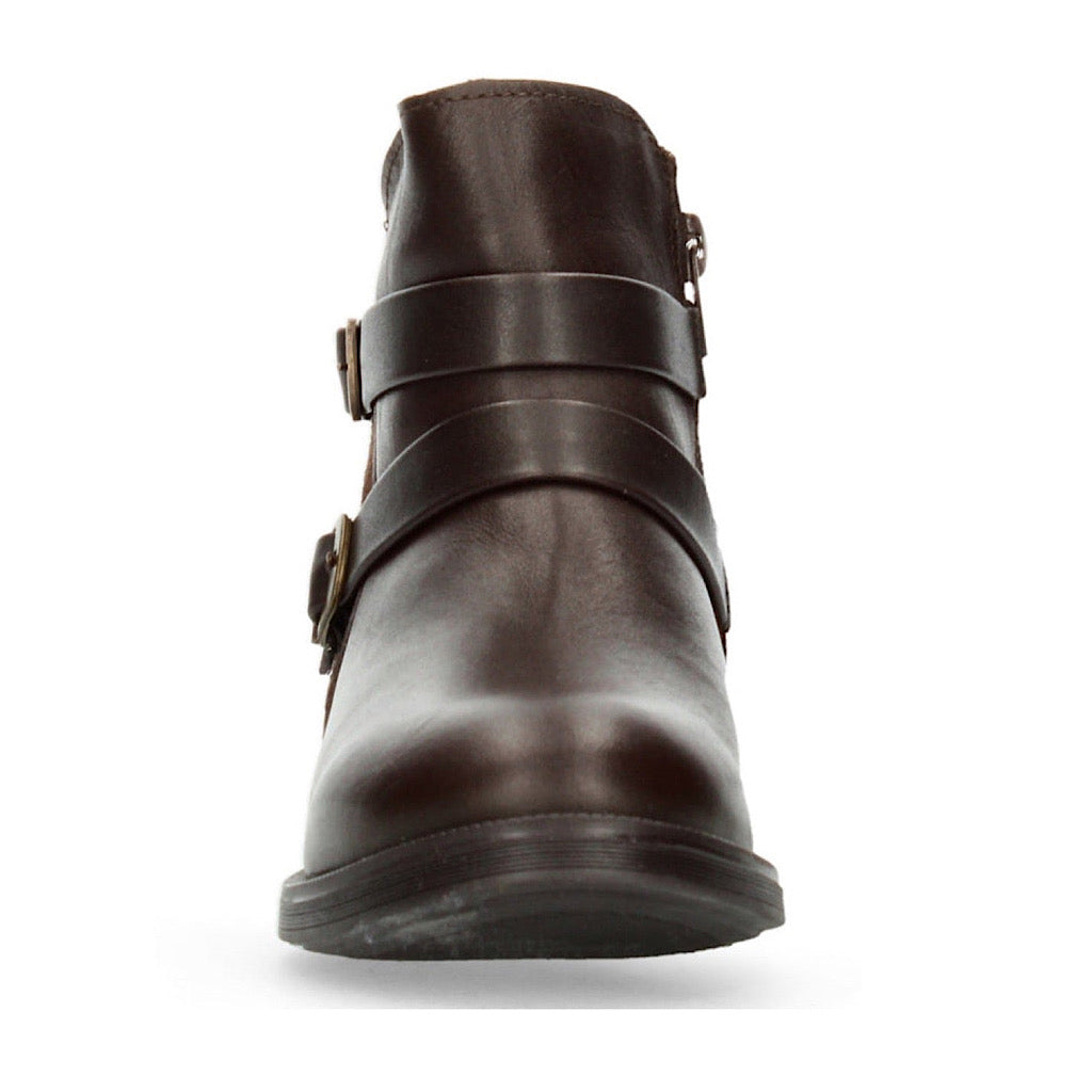 Botín café doble hebilla niña Coqueta - JORHELITOS - JORHELITOS