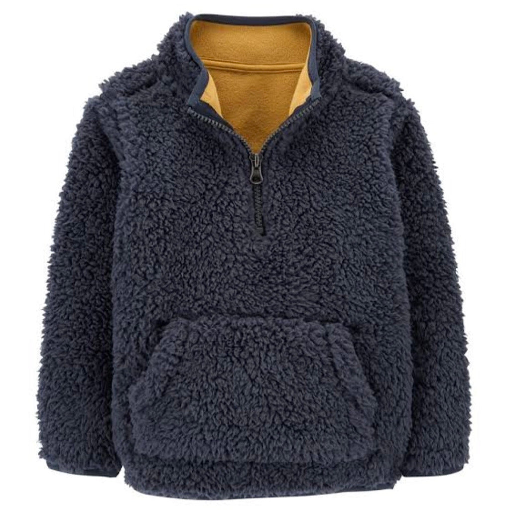 Sudadera Carter’s de sherpa color azul para niño - JORHELITOS - JORHELITOS