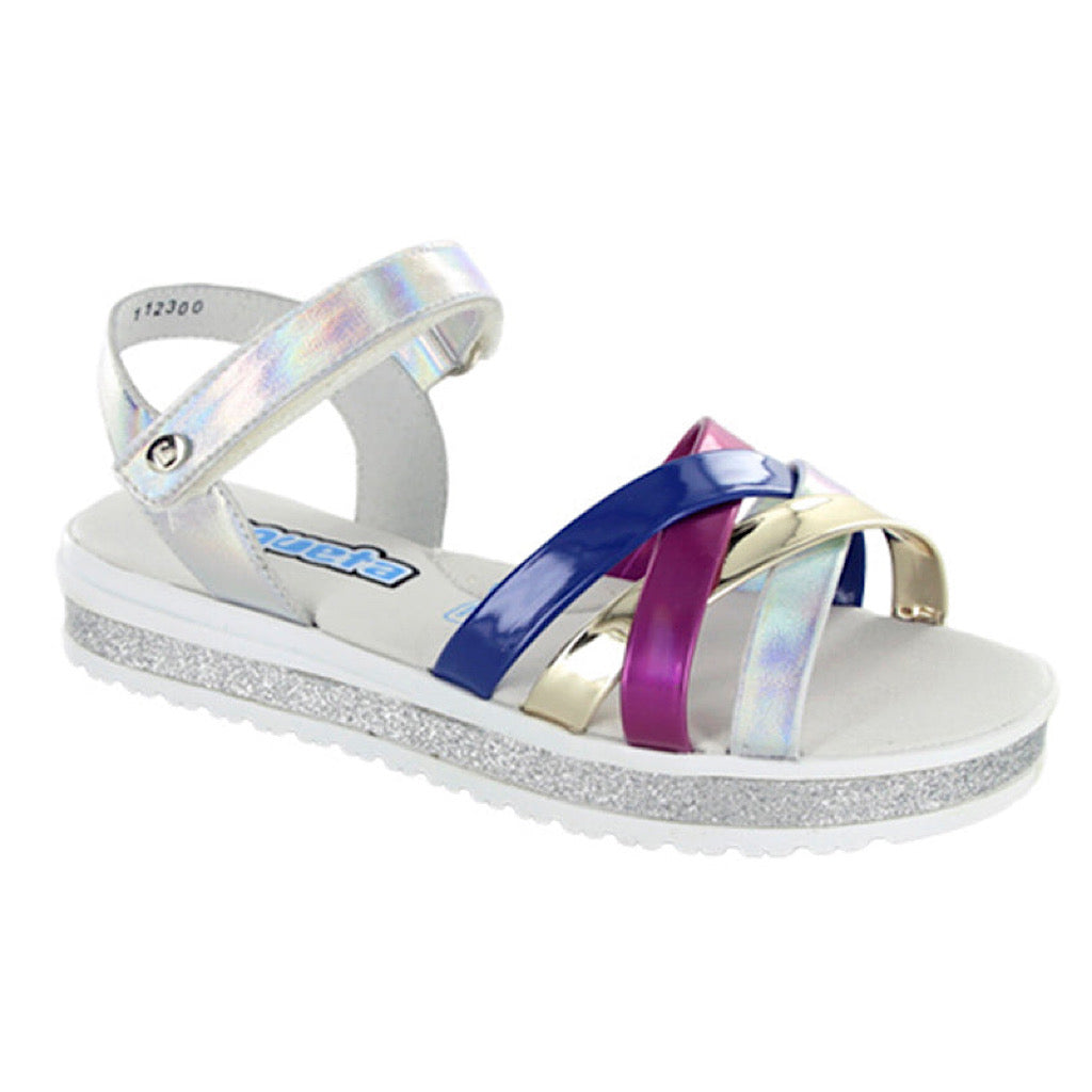 Sandalia multicolor para niña Coqueta - JORHELITOS - JORHELITOS