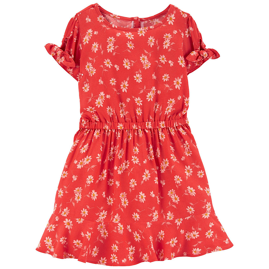 Vestido Oshkosh floral para niña - JORHELITOS - JORHELITOS