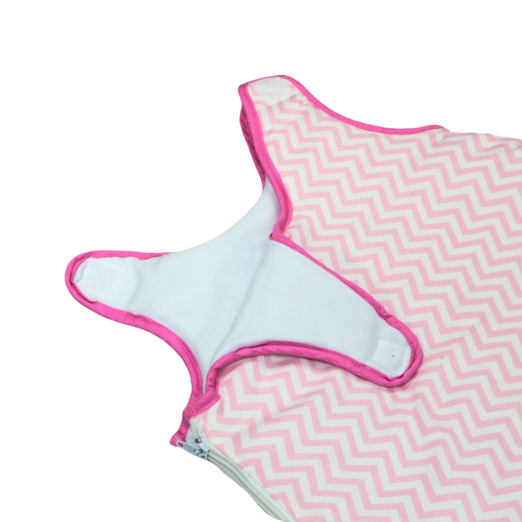 Saquito Nap para dormir rosa chevron - JORHELITOS - JORHELITOS