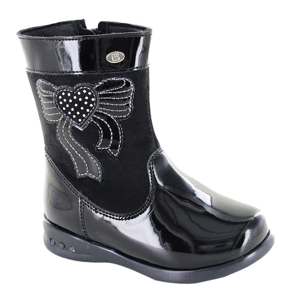 Bota charol con luces niña Coqueta - JORHELITOS - JORHELITOS