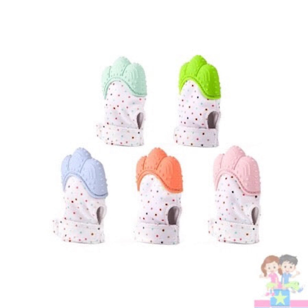 Guante mordedera para bebé varios colores - JORHELITOS - JORHELITOS