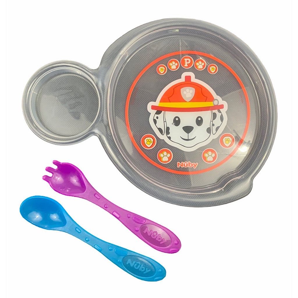 Set Nuby plato y cubiertos paw patrol - JORHELITOS - JORHELITOS