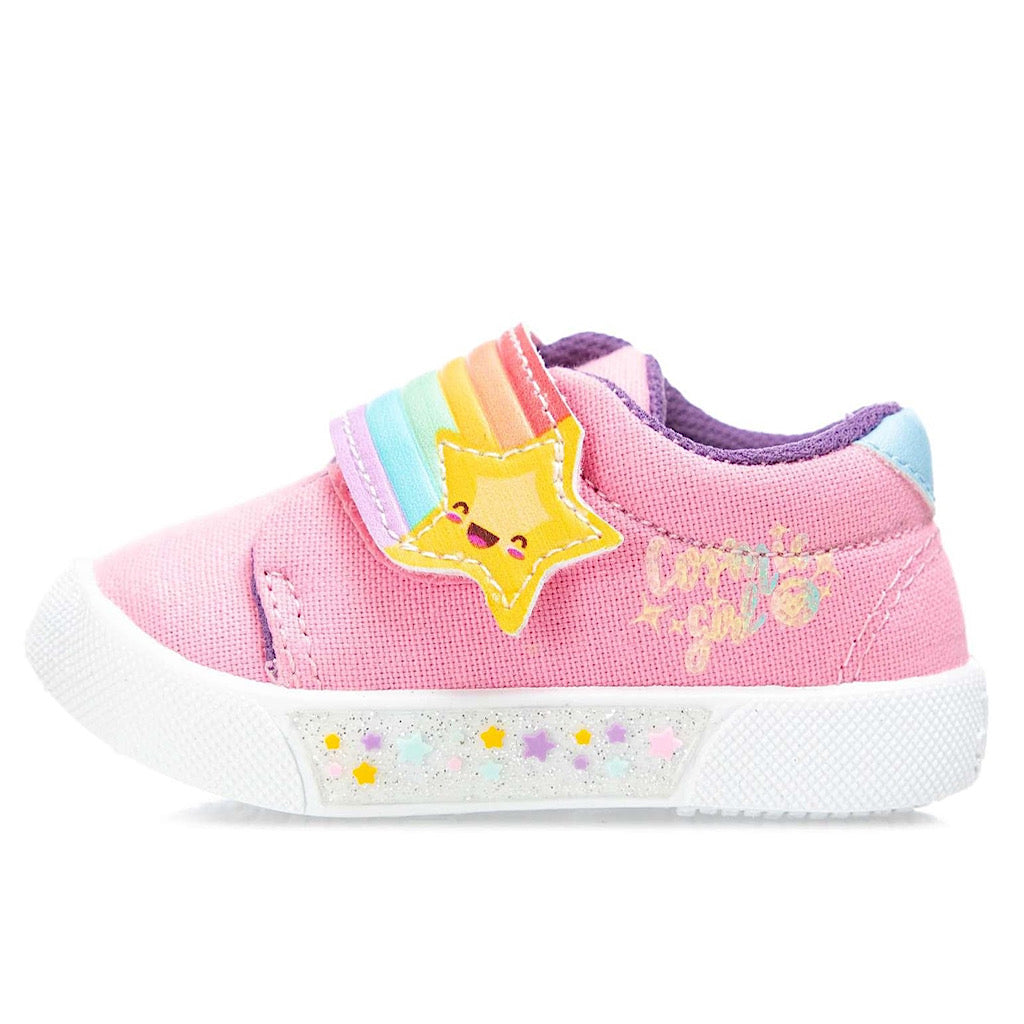 Tenis Bubble Gummers Mila rosa para niña - JORHELITOS - JORHELITOS