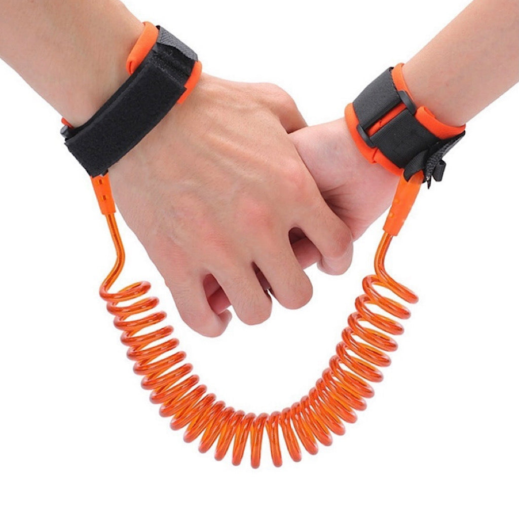 Brazalete con correa anti pérdida naranja - JORHELITOS - JORHELITOS