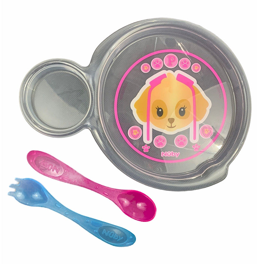 Set Nuby plato y cubiertos paw patrol - JORHELITOS - JORHELITOS
