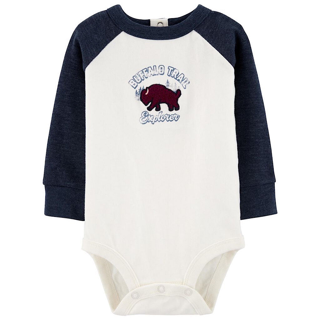 Pañalero Oshkosh manga larga buffalo niño - JORHELITOS - JORHELITOS