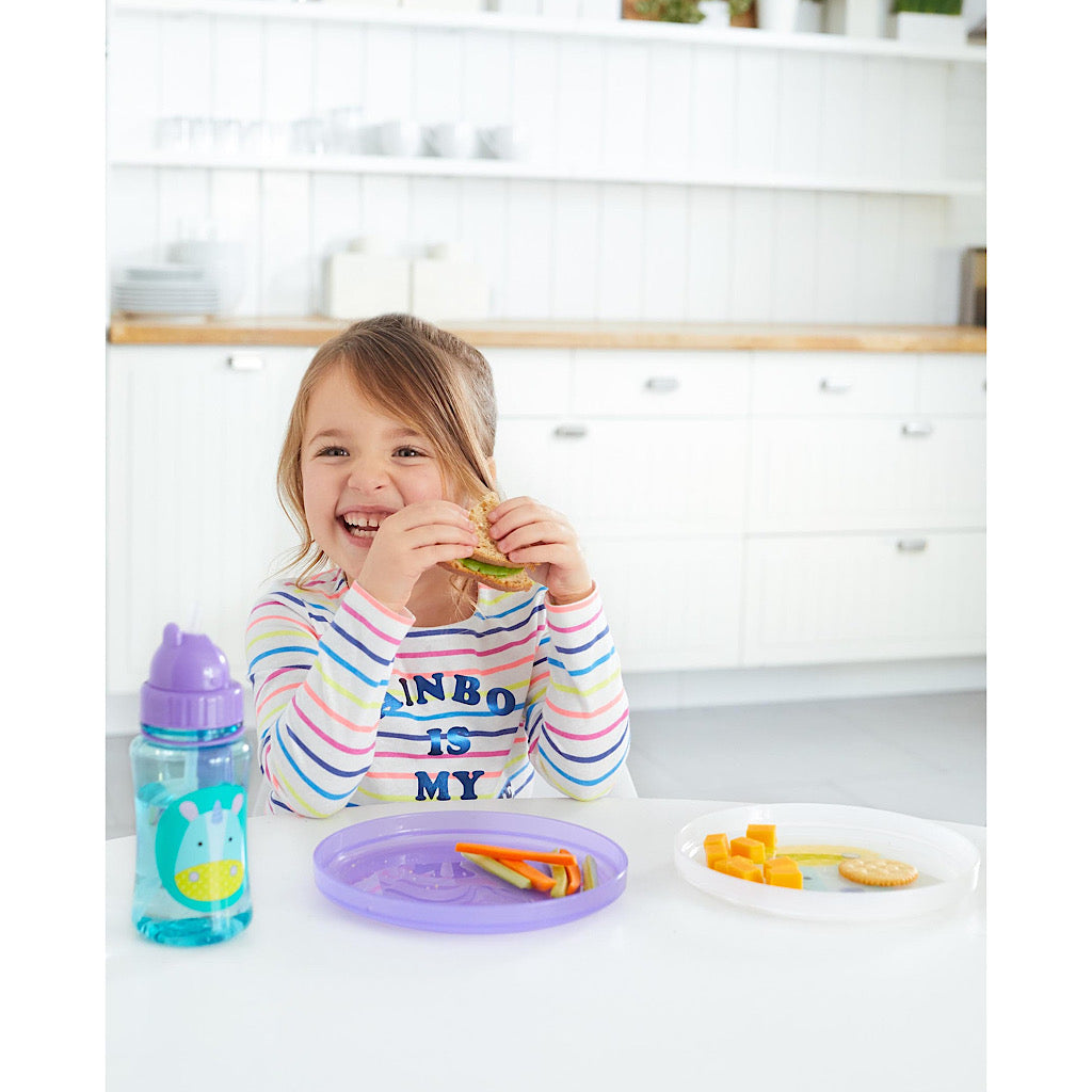 Set platos Skip Hop antideslizantes unicornio - JORHELITOS - JORHELITOS