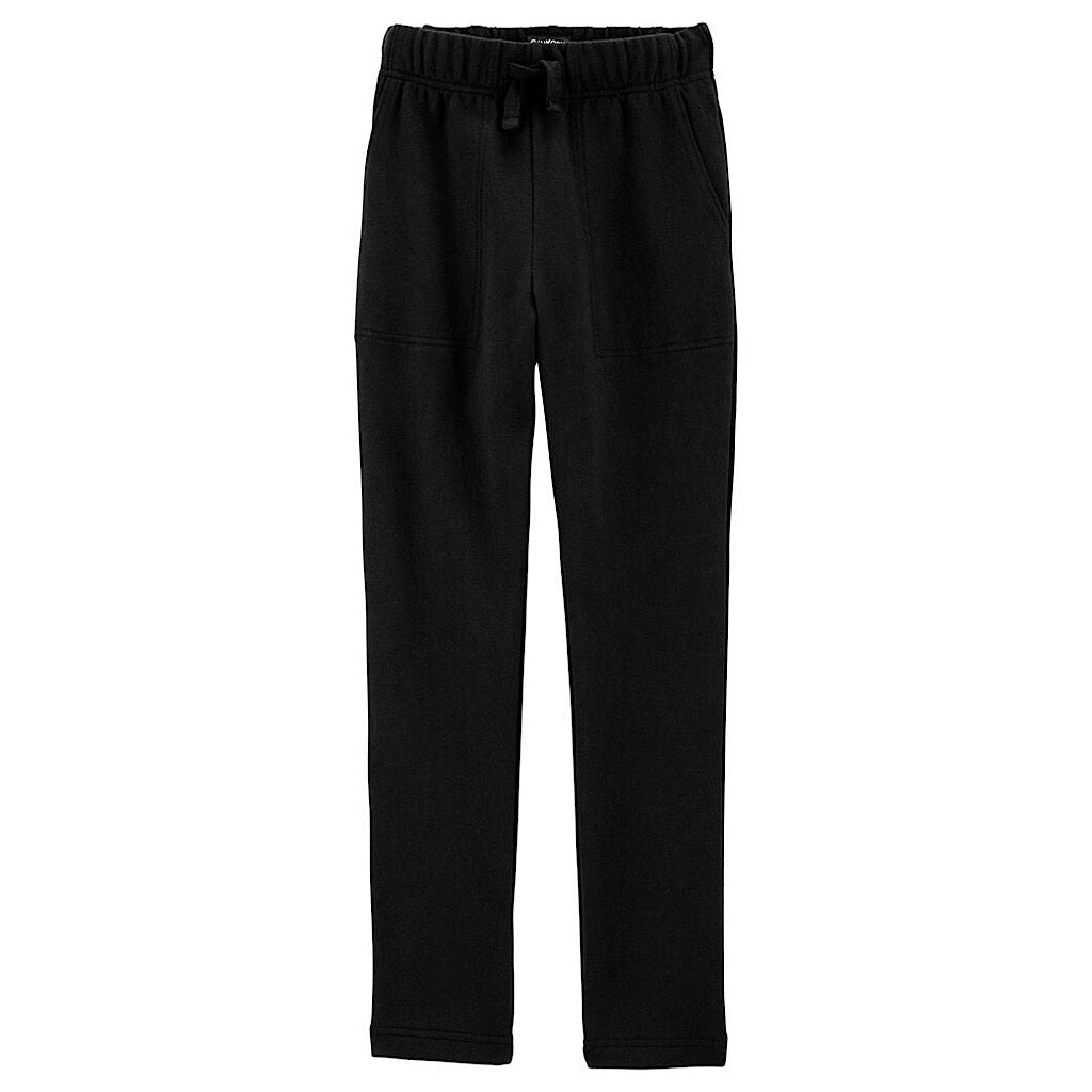 Pants Oshkosh negro de felpa unisex - JORHELITOS - JORHELITOS