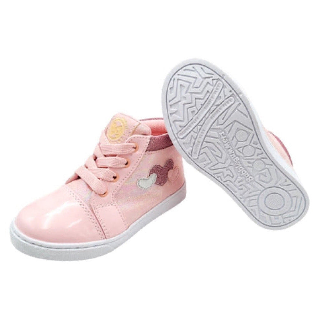 Tenis Bubble Gummers Katya rosa de corazones - JORHELITOS - JORHELITOS