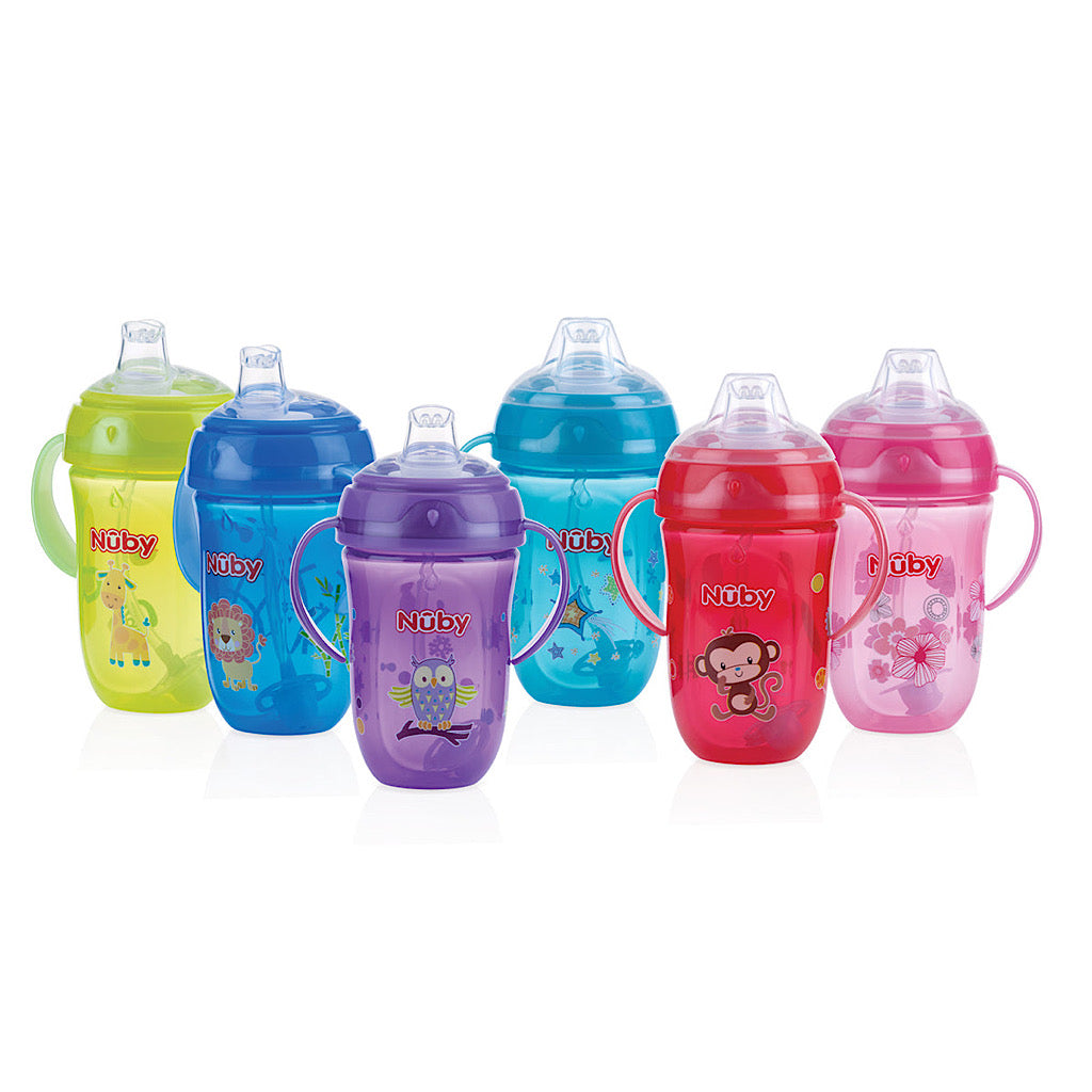 Vaso entrenador Nuby comfort 9oz - JORHELITOS - JORHELITOS